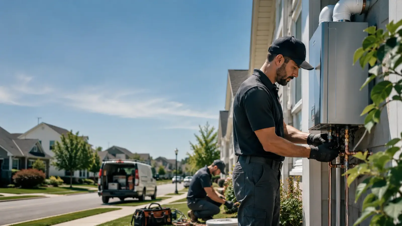 Tankless Water Heater Installation in Forest Hill, MD